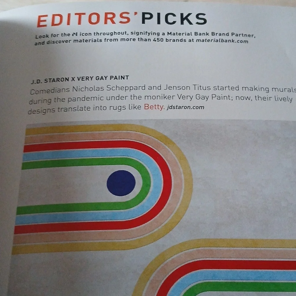 Interior Design Magazine Single Issue Nov 2022 'Color Possibilities' Trends Tips